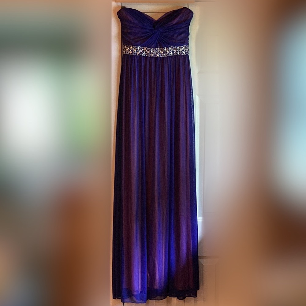 floor length semi-formal dress